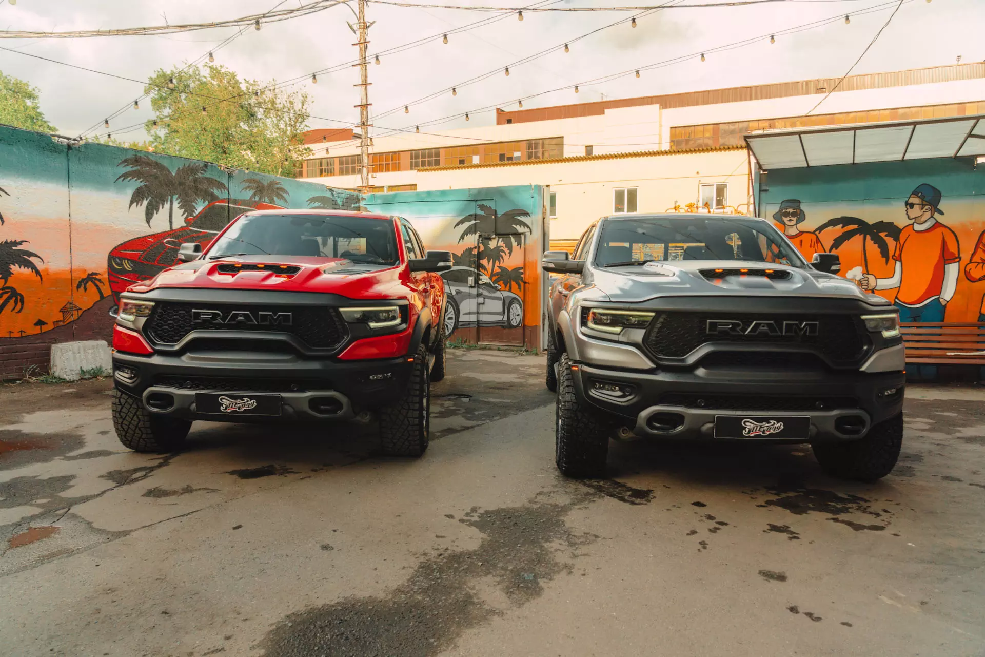 RAM TRX vs FORD F-150 RAPTOR. Кто кого?